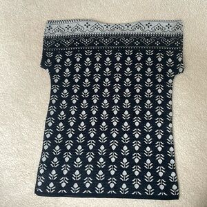 Vintage Short-sleeve Sweater
